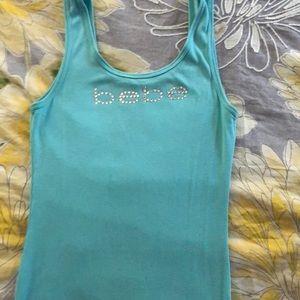 Bebe logo tank